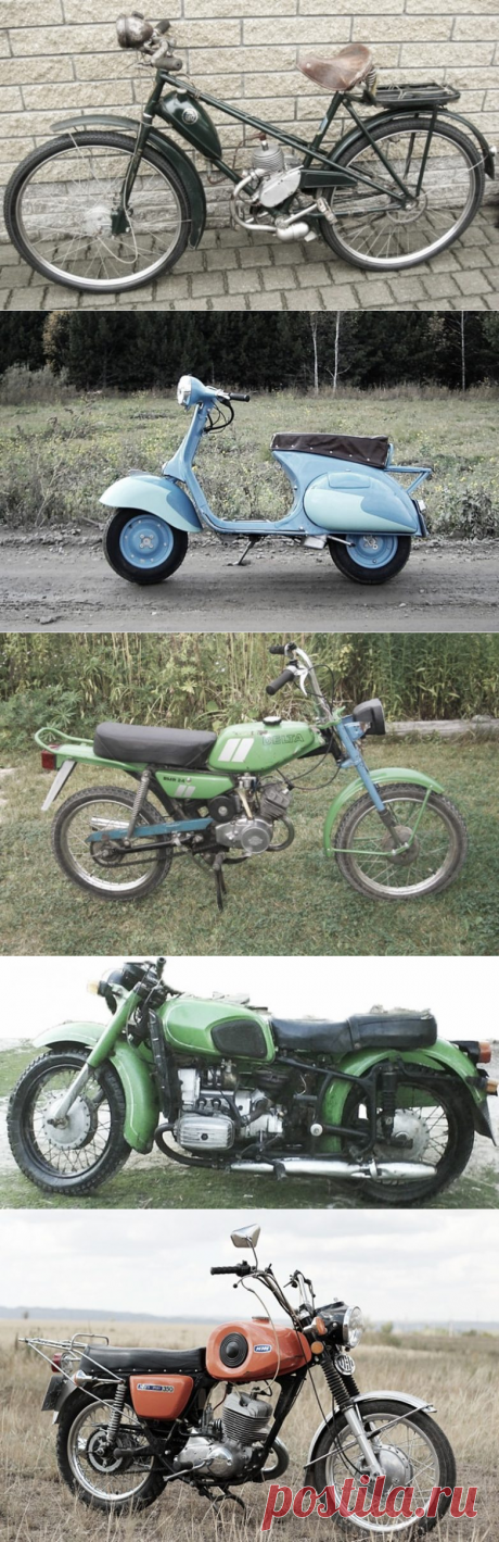 Мототехника советской молодёжи / Назад в СССР / Back in USSR