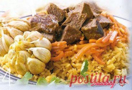 Плов с чесноком » Смакуй - кулинарные рецепты со всего света!