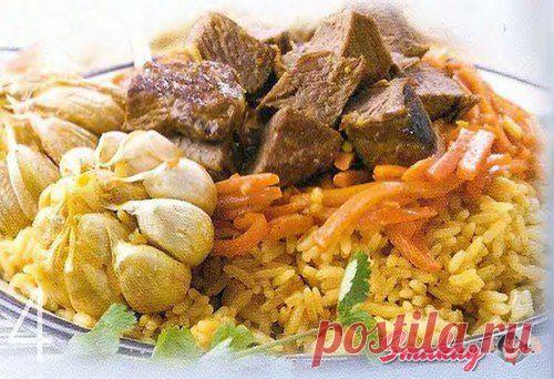 Плов с чесноком » Смакуй - кулинарные рецепты со всего света!