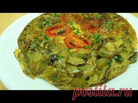 Omelette with Artichokes | Frittata con Carciofi #italianfood - YouTube