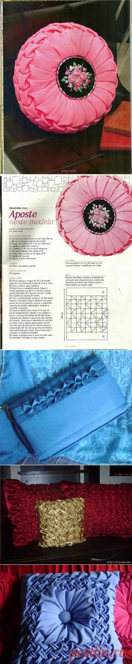 Защипы и буфы на ткани