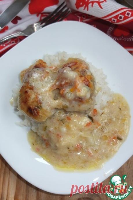 Мясные биточки в соусе - кулинарный рецепт