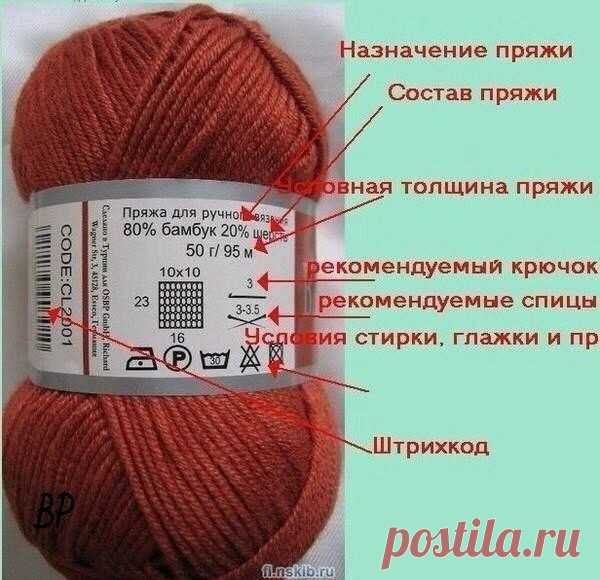 Полезная информация о пряже