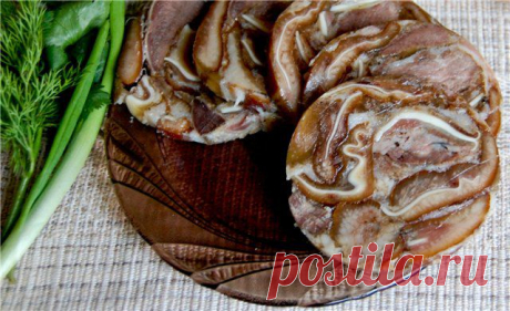 ДОМАШНЯЯ КУХНЯ КАРПАТ - Язык с ушами.