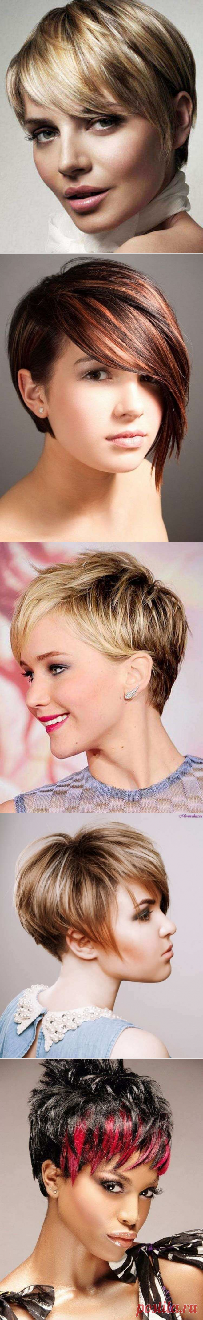Модные оттенки и техники окрашивания на короткие волосы 2020 год | Чаровница и проказница