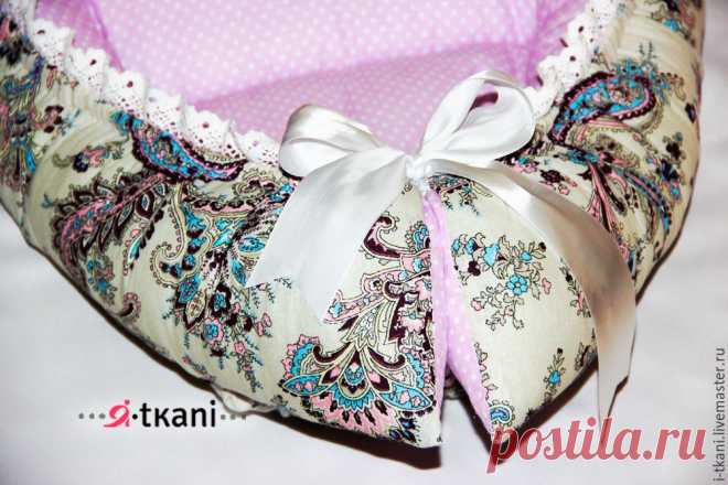 Создаем сказку для новорожденных: шьем Babynest — двухстороннее гнездышко-кокон – Ярмарка Мастеров