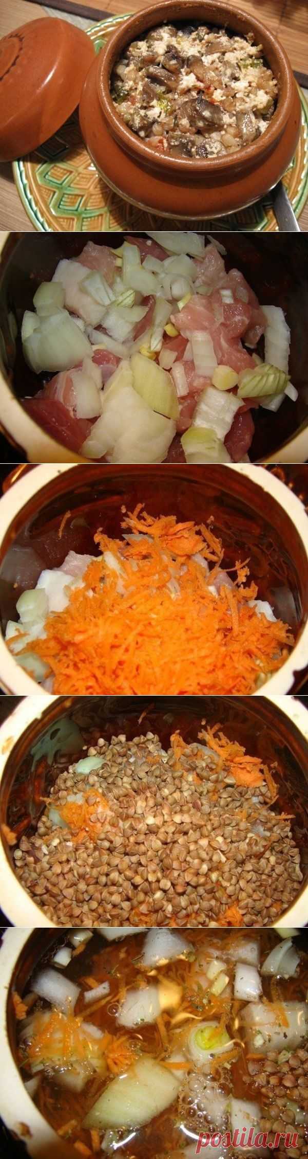 Гречка из горшка