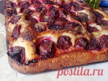 Zwetchgenkuchen - Баварский сливовый пирог - рецепт.