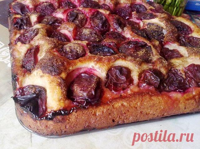 Zwetchgenkuchen - Баварский сливовый пирог - рецепт.