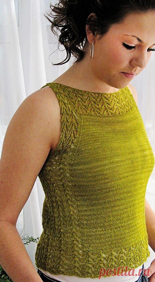 Найдено на сайте knitty.com.