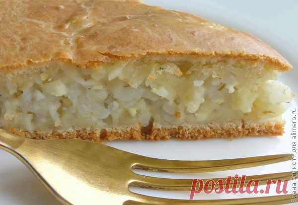 Нежнейшая запеканка с рисом и яйцом, вкусно и просто!
