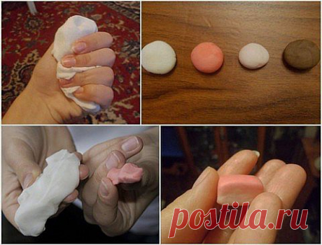 Холодный фарфор без варки из картофельного крахмала | Делаем сами