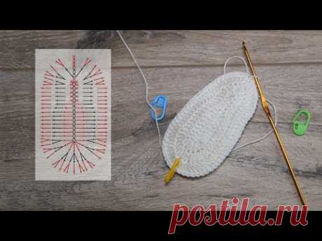 (16) Подошва для пинеток крючком | Crochet shoe sole - YouTube