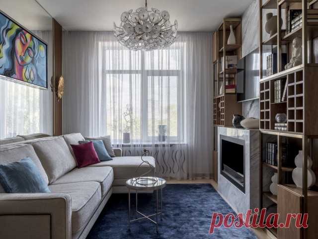 Houzz тур: 47 кв.м. на базе отделки от застройщика