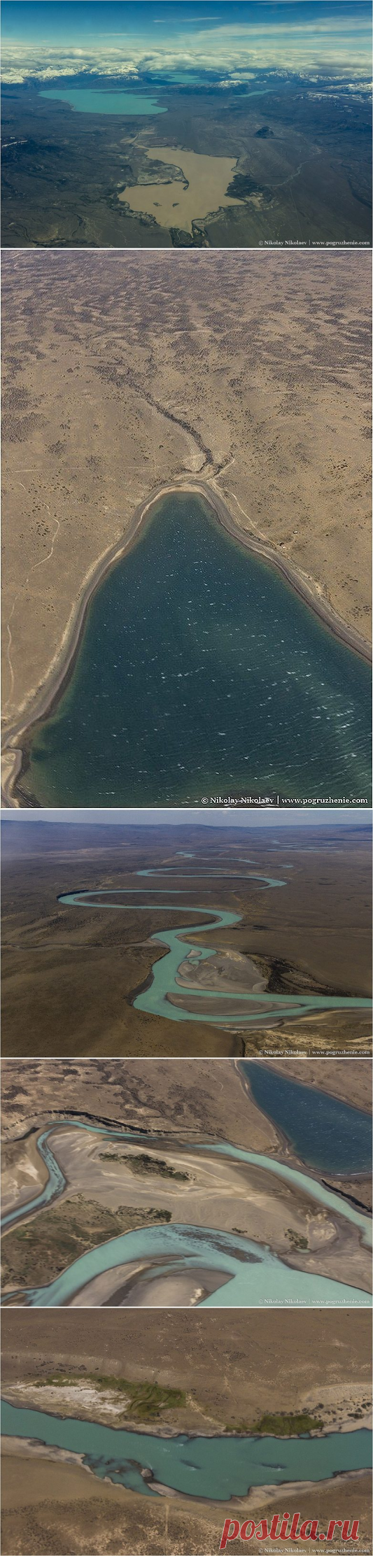 Аргентина с высоты птичьего полёта / Туристический спутник
