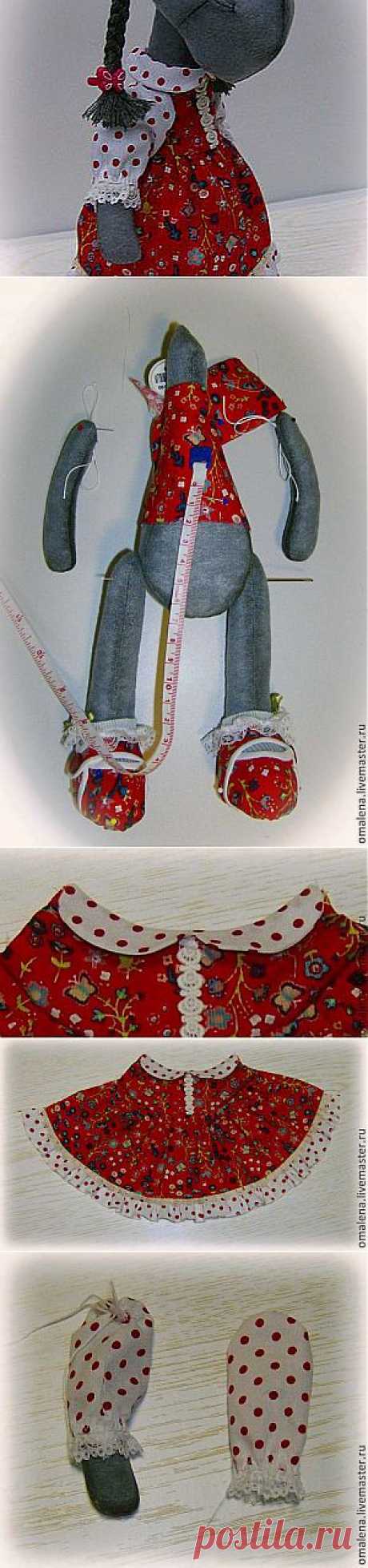 Как сшить платье для игрушки. - Ярмарка Мастеров - ручная работа, handmade