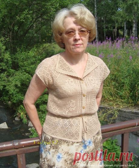 Филейный жакетик.