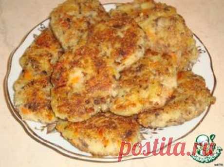 Котлеты из рыбных консервов и картофеля - кулинарный рецепт