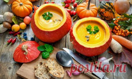Вот только не говорите, что вы терпеть не можете тыкву, а суп из тыквы в особенности! Вы просто не знаете,
