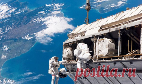 Астронавты Роберт Кёрбим и Кристер Фуглесанг (миссия STS-116) / Физика невозможного!
