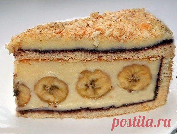 ТОРТ с БАНАНАМИ- VKонтакте