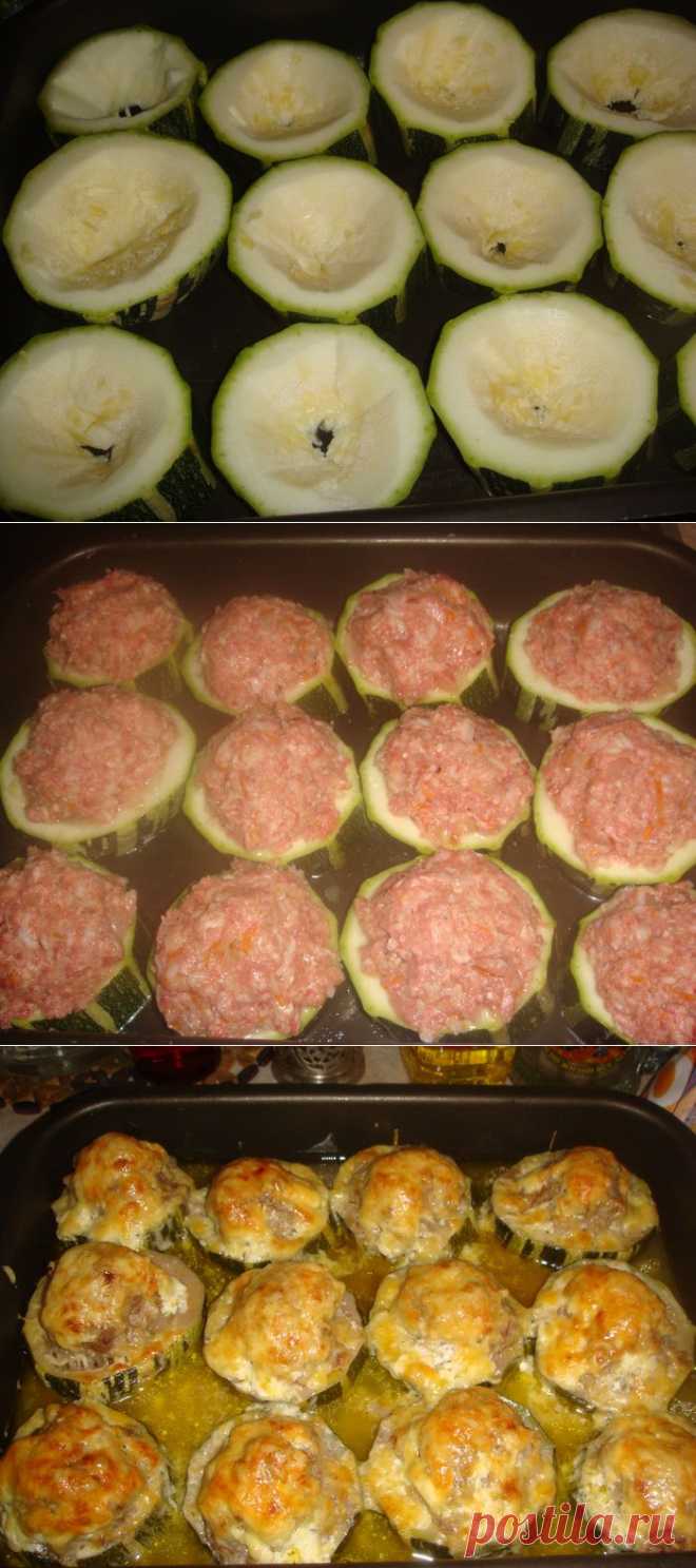 ФАРШИРОВАННЫЕ КАБАЧКИ