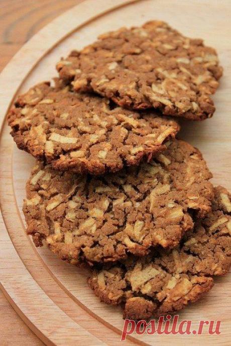 Гречневое печенье с яблоком