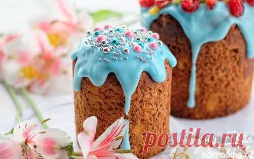 Сочный творожный кулич | Кулинарные рецепты от «Едим дома!»