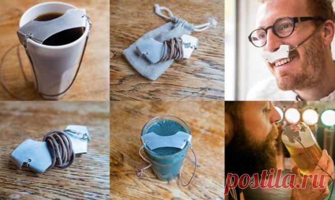 На Кикстартере начался сбор денег на производство защиты для усов во время еды )