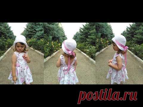 Шляпа крючком на любой обхват головы/Crochet hat for every head - YouTube