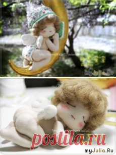 Кукла малышка из фетра.(Выкройка