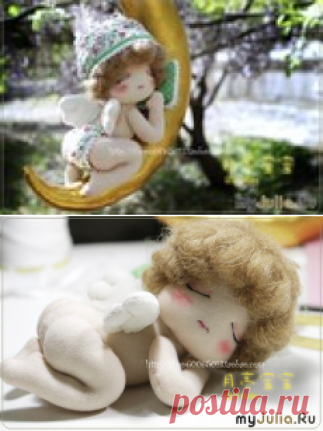 Кукла малышка из фетра.(Выкройка