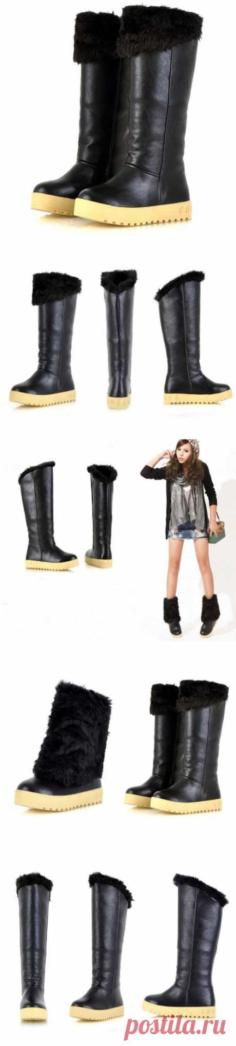 Замшевые сапоги, Магазин одежды и обуви