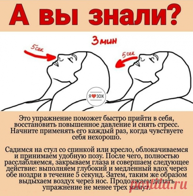 Упражнение при повышенном давлении, стрессе