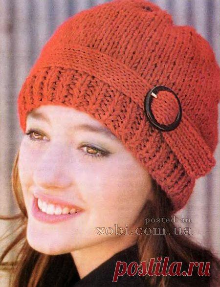 Женские вязаные шапки, шляпки, береты, кепки, панамки и повязки на голову » Страница 4