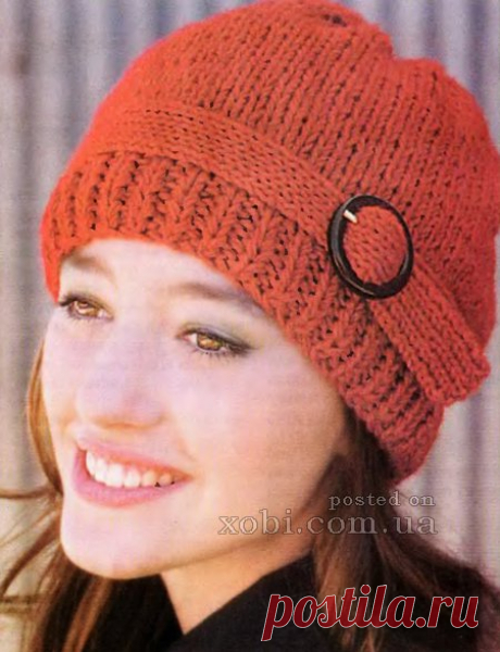 Женские вязаные шапки, шляпки, береты, кепки, панамки и повязки на голову » Страница 4