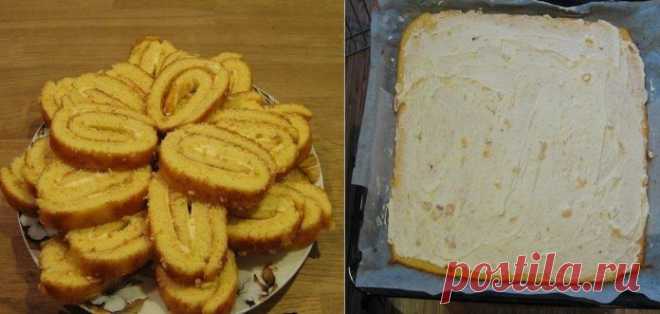 Очень быстрый рулет на сгущенном молоке: вкусно и просто!