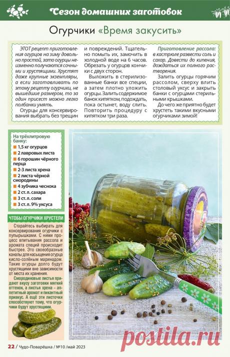 Огурчики "Время закусить"