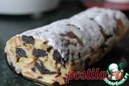 "Необычный" фруктовый рулет.