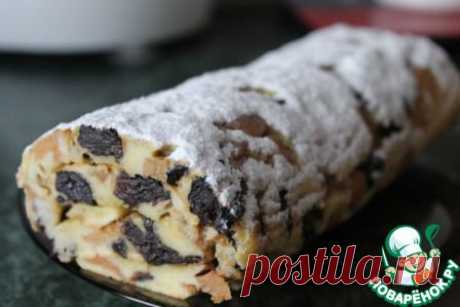 "Необычный" фруктовый рулет.