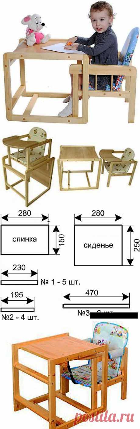 Детский мебельный гарнитур своими руками.