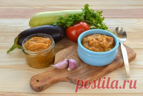 Икра из кабачков и баклажанов на зиму — Сад Заготовка