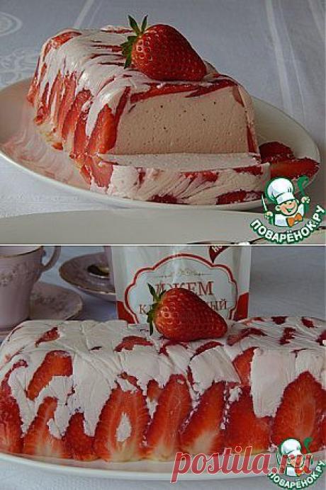 Клубничный террин - кулинарный рецепт