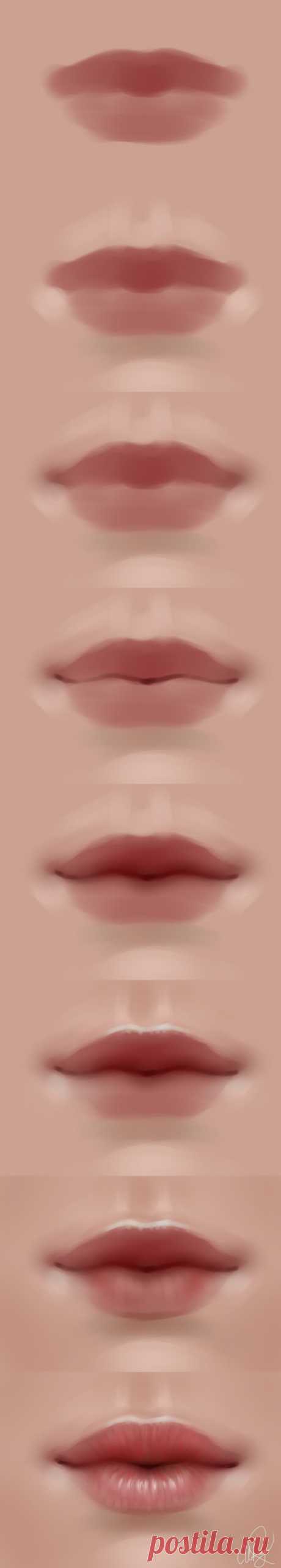 lips walkthrough by Selenada on DeviantArt