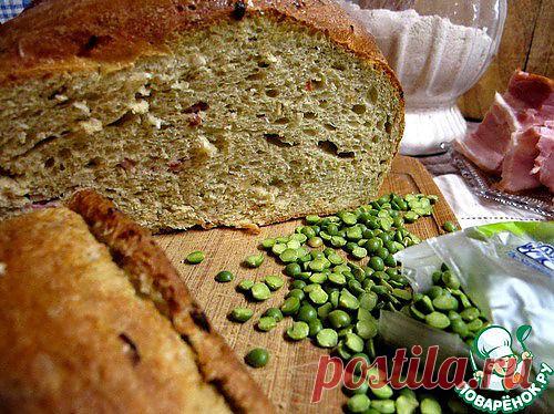 Хлеб гороховый с беконом и луком. Автор: Жен Жен