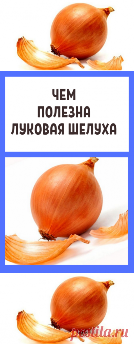 Чем полезна луковая шелуха