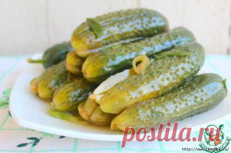 Огурчики с необычным вкусом "суточные"