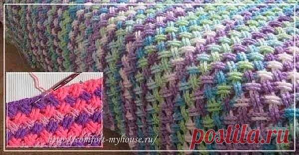 ​Плед невероятной красоты — DIYIdeas