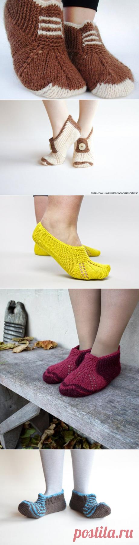 Тапочки от Etsy