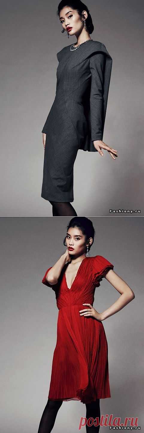 (+1) тема - Zac Posen pre-fall 2014 | Мода